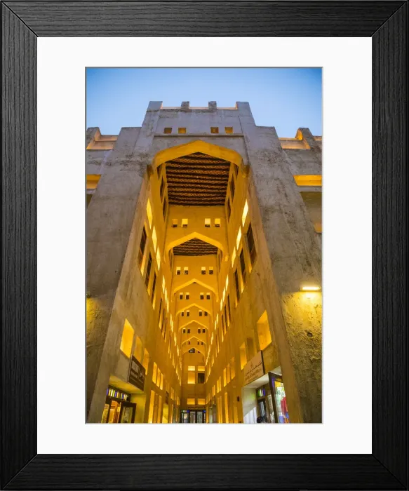 Framed Print : Falcon souk, Souk Waqif, Doha, Qatar Framed Print : Falcon souk, Souk Waqif, Doha, Qatar
