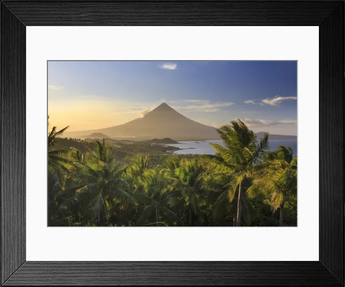 Framed Print : Philippines, Southeastern Luzon, Bicol, Mayon Volcano Framed Print : Philippines, Southeastern Luzon, Bicol, Mayon Volcano