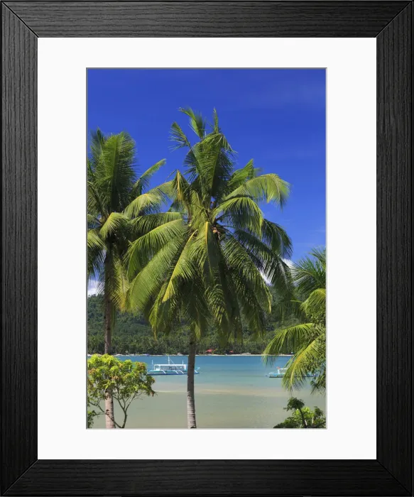 Framed Print : Philippines, Palawan, Port Barton Framed Print : Philippines, Palawan, Port Barton