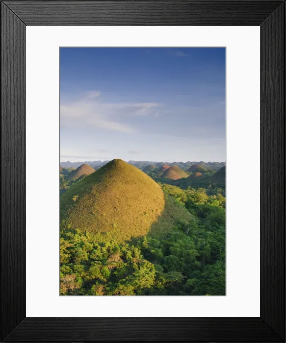 Framed Print : Philippines, Bohol, Chocolate Hills Framed Print : Philippines, Bohol, Chocolate Hills