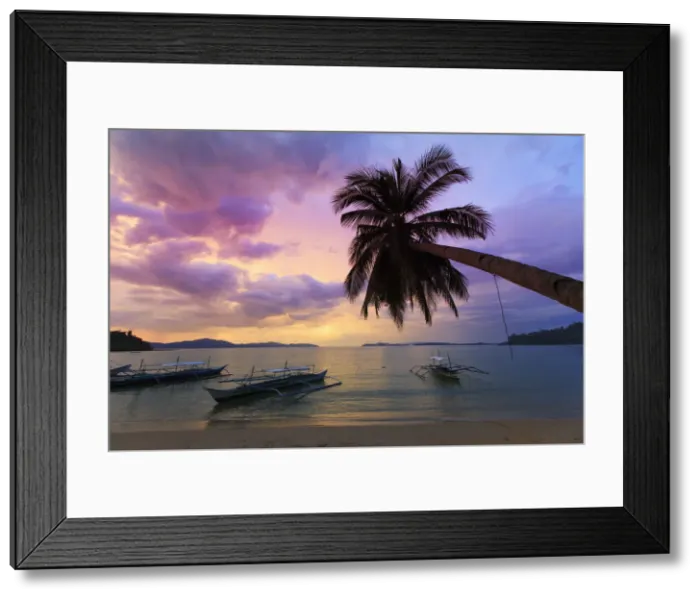 Framed Print : Philippines, Palawan, Port Barton Framed Print : Philippines, Palawan, Port Barton