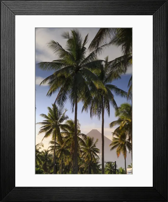 Framed Print : Philippines, Southeastern Luzon, Bicol, Mayon Volcano Framed Print : Philippines, Southeastern Luzon, Bicol, Mayon Volcano