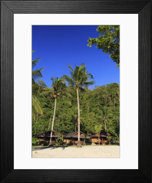 Framed Print : Philippines, Palawan, Port Barton, Turtle Bay Framed Print : Philippines, Palawan, Port Barton, Turtle Bay