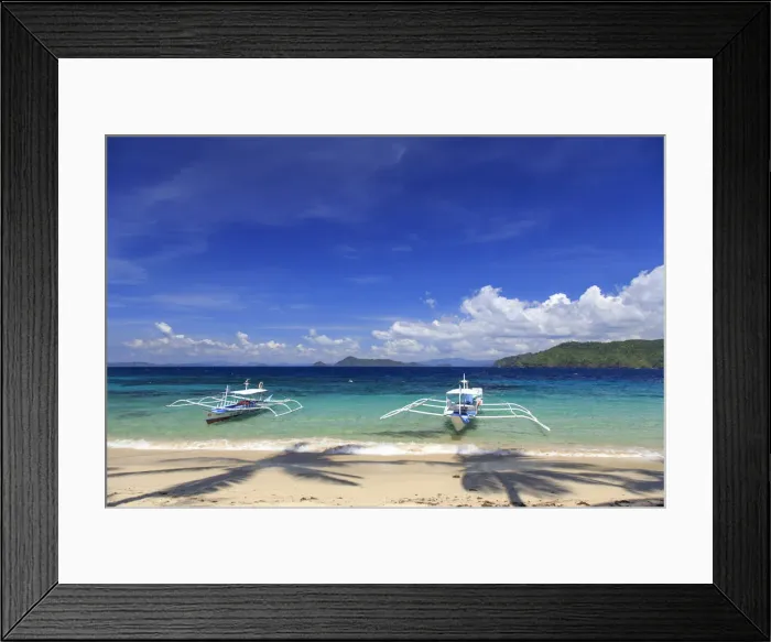Framed Print : Philippines, Palawan, Port Barton, Cacnipa Island Framed Print : Philippines, Palawan, Port Barton, Cacnipa Island
