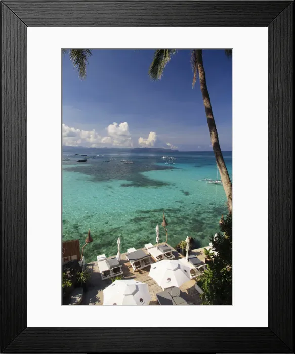 Framed Print : Philippines, Visayas, Boracay Island, Diniwid Beach Framed Print : Philippines, Visayas, Boracay Island, Diniwid Beach