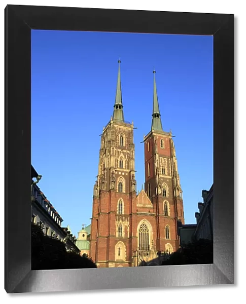 Cathedral of St. John the Baptist, Ostrow Tumski, Wroclaw, Lower Silesia, Poland