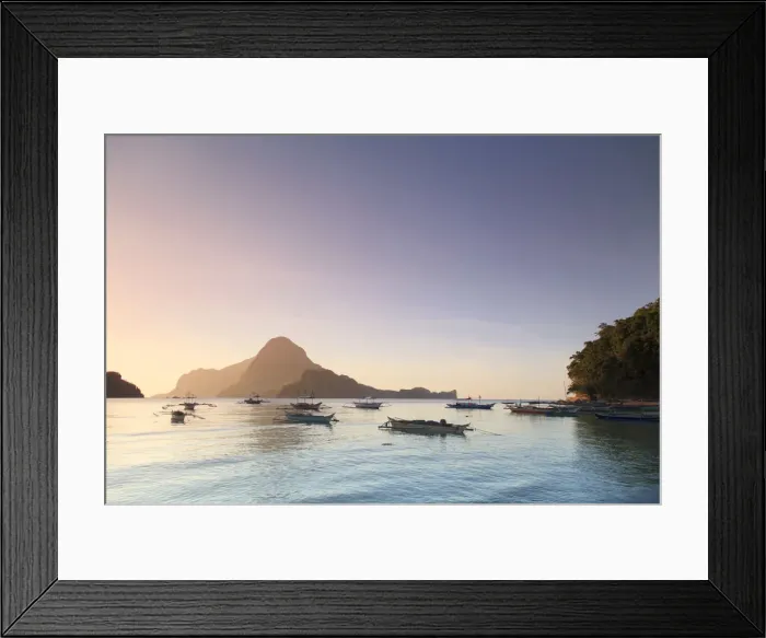 Framed Print : Philippines, Palawan, El Nido bay and Cadlao Island Framed Print : Philippines, Palawan, El Nido bay and Cadlao Island