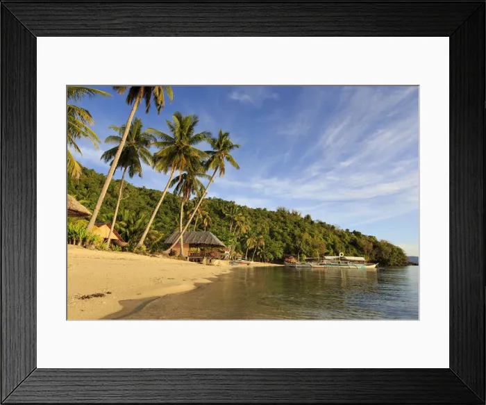 Framed Print : Philippines, Palawan, Port Barton, Albaguen Island Framed Print : Philippines, Palawan, Port Barton, Albaguen Island