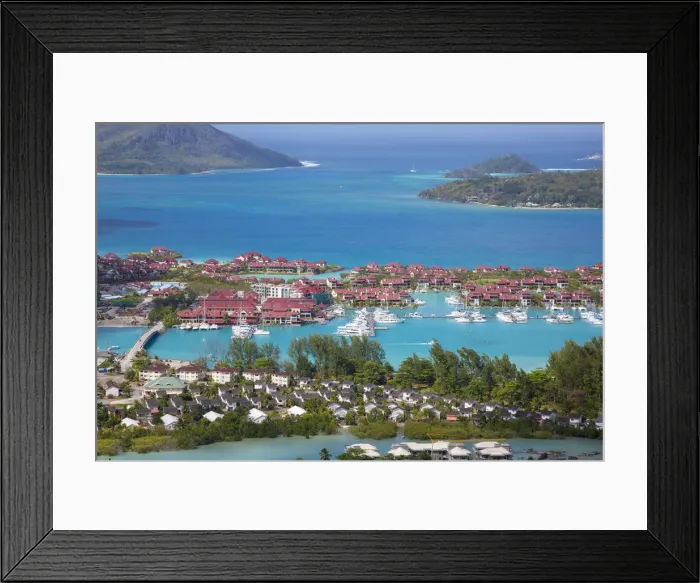 Framed Print : Eden Island, Mahe, Seychelles Framed Print : Eden Island, Mahe, Seychelles