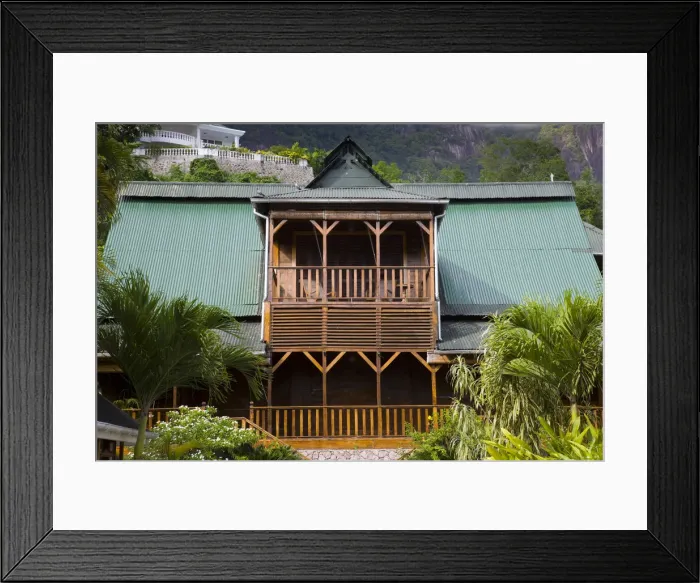 Framed Print : Seychelles, Mahe Island, Victoria, historic Kenwyn House, National Monument Framed Print : Seychelles, Mahe Island, Victoria, historic Kenwyn House, National Monument