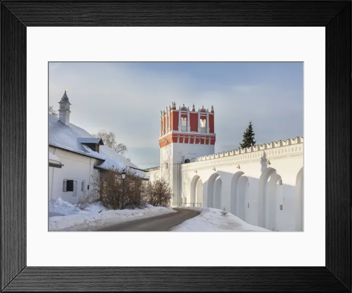 Framed Print : Tower of Novodevichy Convent, Moscow, Russia