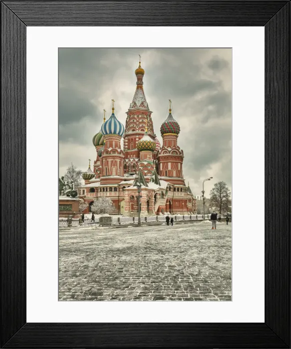 Framed Print : St. Basils cathedral, Red square, Moscow, Russia Framed Print : St. Basils cathedral, Red square, Moscow, Russia