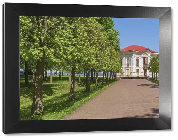 The Hermitage Pavilion in the Lower Gardens, Peterhof, Saint Petersburg, Russia