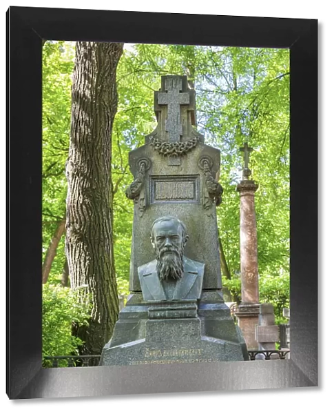 Grave of Fyodor Dostoyevsky, Tikhvin Cemetery, Alexander Nevsky Lavra, Saint Petersburg