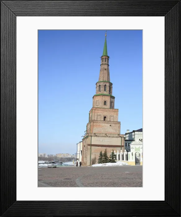 Framed Print : Soyembika Tower in Kazan Kremlin, UNESCO World Heritage Site, Tatarstan, Russia Framed Print : Soyembika Tower in Kazan Kremlin, UNESCO World Heritage Site, Tatarstan, Russia