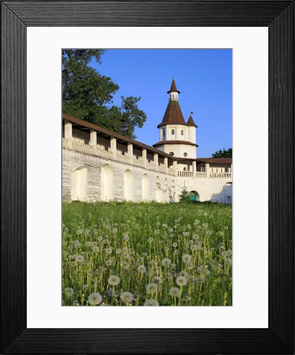 Framed Print : Tower of fortress of the New Jerusalem monastery (17th century), Istra, Moscow region Framed Print : Tower of fortress of the New Jerusalem monastery (17th century), Istra, Moscow region