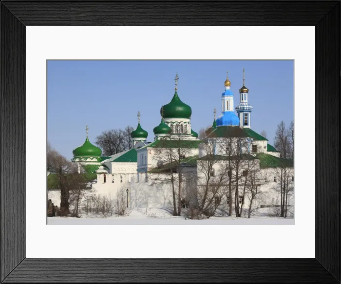 Framed Print : Raifa Orthodox monastery (19 cent. ), near Kazan, Tatarstan, Russia Framed Print : Raifa Orthodox monastery (19 cent. ), near Kazan, Tatarstan, Russia