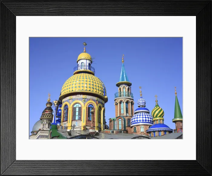Framed Print : Temple of all religions, Kazan, Tatarstan, Russia Framed Print : Temple of all religions, Kazan, Tatarstan, Russia