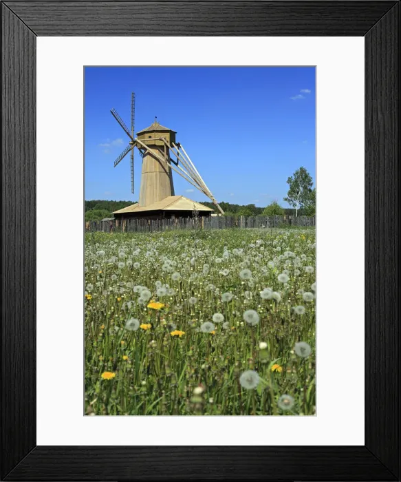 Framed Print : Wooden windmill near the New Jerusalem monastery, Istra, Moscow region, Russia Framed Print : Wooden windmill near the New Jerusalem monastery, Istra, Moscow region, Russia