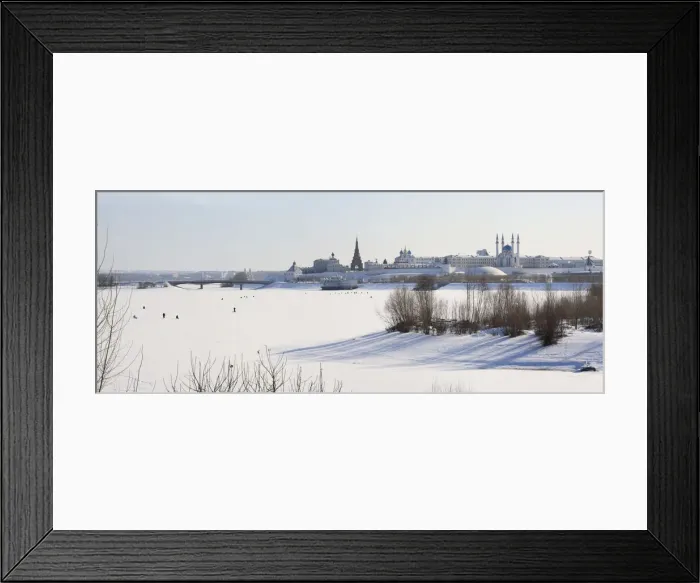 Framed Print : View over Volga river, Kazan, Tatarstan, Russia Framed Print : View over Volga river, Kazan, Tatarstan, Russia