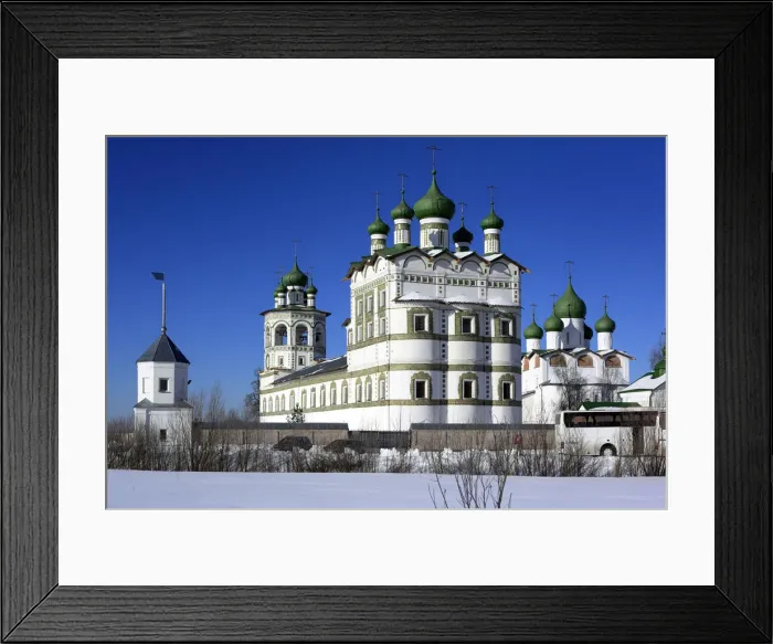 Framed Print : Vyazhishchsky monastery, Novgorod region, Russia Framed Print : Vyazhishchsky monastery, Novgorod region, Russia