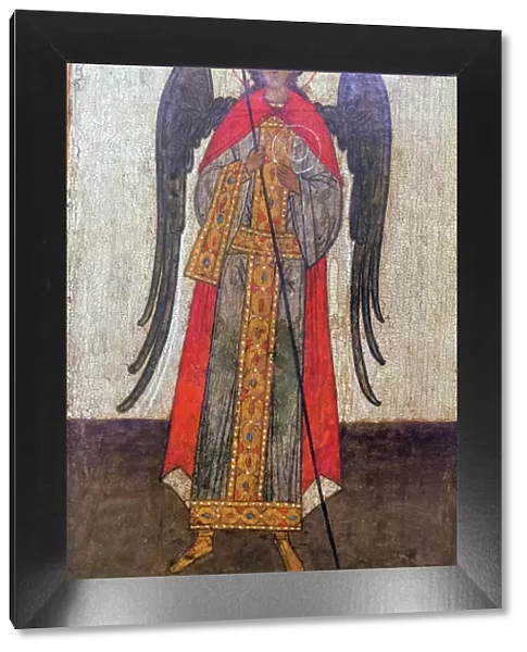 Archangel Michael, Icon in museum, Rostov, Yaroslavl region, Russia