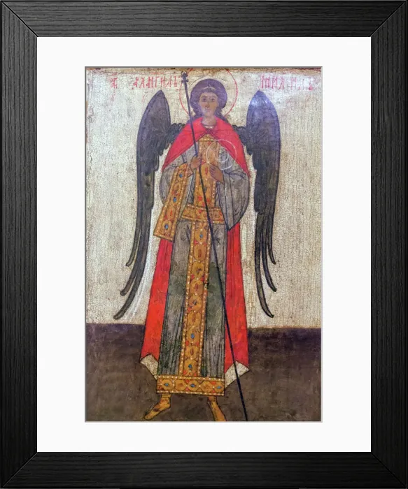 Framed Print : Archangel Michael, Icon in museum, Rostov, Yaroslavl region, Russia Framed Print : Archangel Michael, Icon in museum, Rostov, Yaroslavl region, Russia