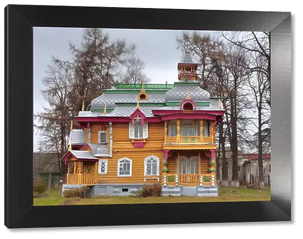 Bugrovs wooden house (1880s), Volodarsk, Nizhny Novgorod region, Russia