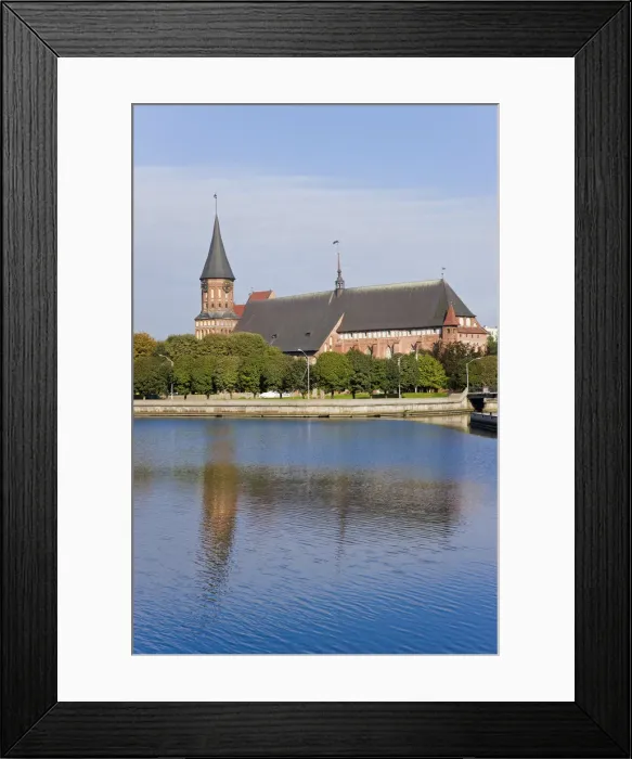 Framed Print : Russia, Kaliningrad, Cathedral on Kants Island, UNESCO World Heritage Site Framed Print : Russia, Kaliningrad, Cathedral on Kants Island, UNESCO World Heritage Site