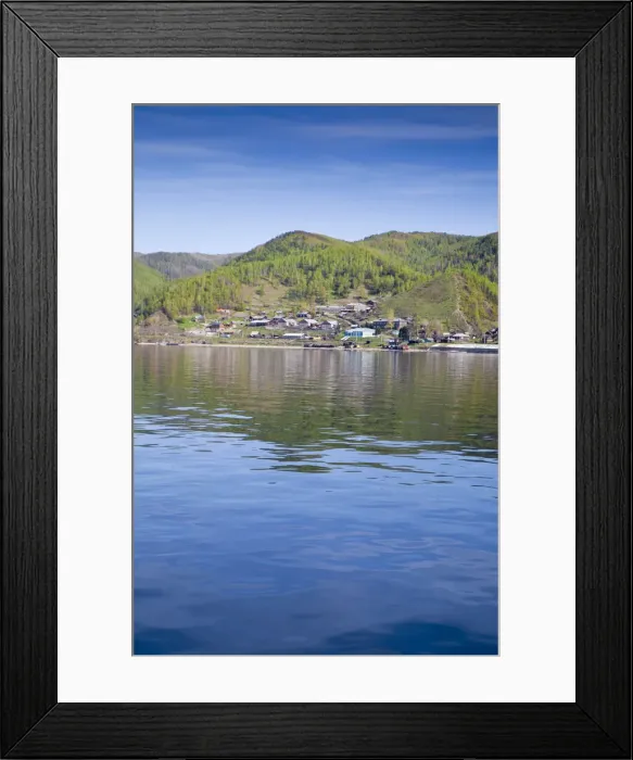 Framed Print : Russia, Irkutsk, Port Baikal, Lake Baikal Framed Print : Russia, Irkutsk, Port Baikal, Lake Baikal