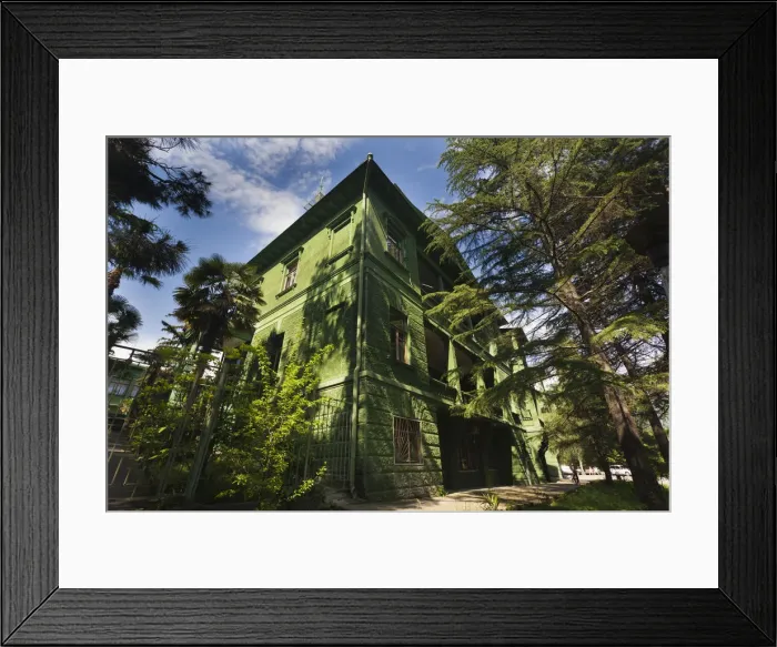 Framed Print : Russia, Black Sea Coast, Sochi, Stalin Dacha, summer house of Soviet Dictator Joseph Framed Print : Russia, Black Sea Coast, Sochi, Stalin Dacha, summer house of Soviet Dictator Joseph