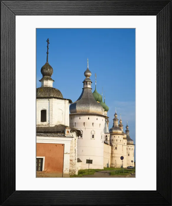 Framed Print : Russia, The Golden Ring, Rostov The Great One of the oldest Russian towns Framed Print : Russia, The Golden Ring, Rostov The Great One of the oldest Russian towns