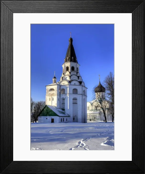Framed Print : Church of the Crucifixion, Alexandrov Kremlin, Alexandrov, Vladimir region, Russia
