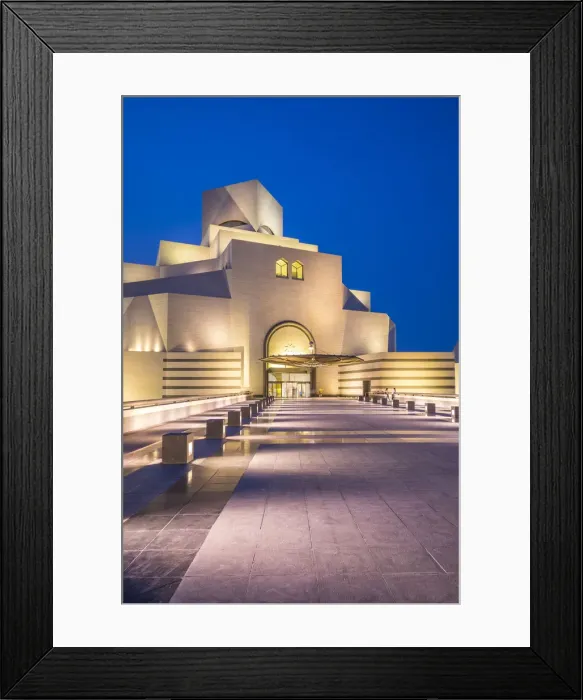 Framed Print : Museum of Islamic Art by I. M. Pei, Doha, Qatar Framed Print : Museum of Islamic Art by I. M. Pei, Doha, Qatar