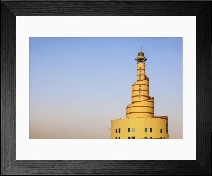 Framed Print : Qatar, Doha, Fanar Qatar Islamic Cultural Center Framed Print : Qatar, Doha, Fanar Qatar Islamic Cultural Center