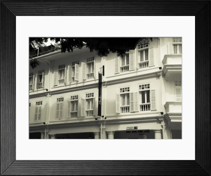 Framed Print : China Town, Singapore Framed Print : China Town, Singapore
