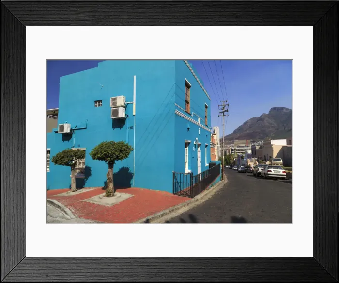 Framed Print : South Africa, Western Cape, Cape Town, Bo-Kaap Framed Print : South Africa, Western Cape, Cape Town, Bo-Kaap