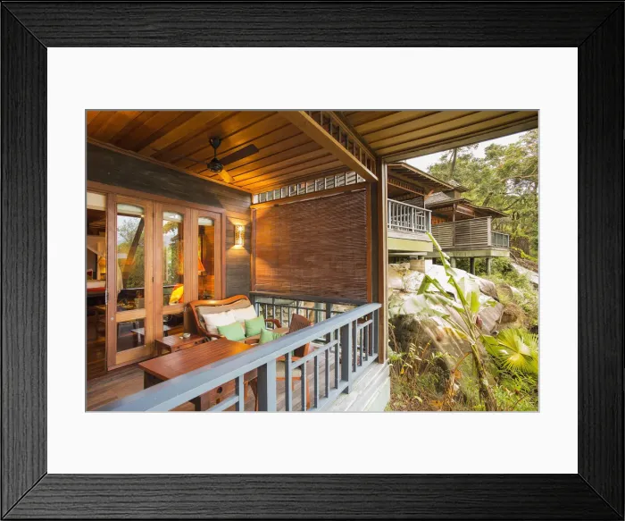 Framed Print : Hilton Northolme Resort, Mahe, Seychelles Framed Print : Hilton Northolme Resort, Mahe, Seychelles