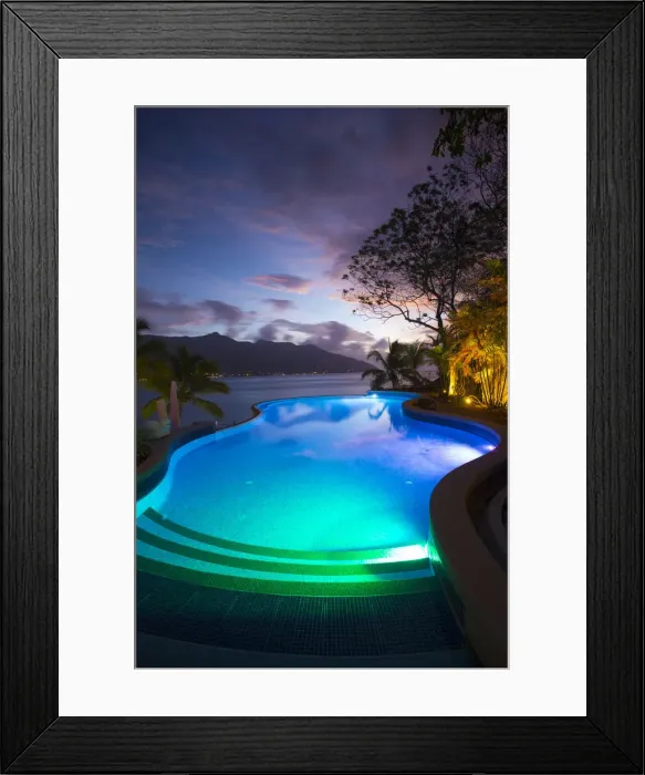 Framed Print : Hilton Northolme Resort, Mahe, Seychelles Framed Print : Hilton Northolme Resort, Mahe, Seychelles
