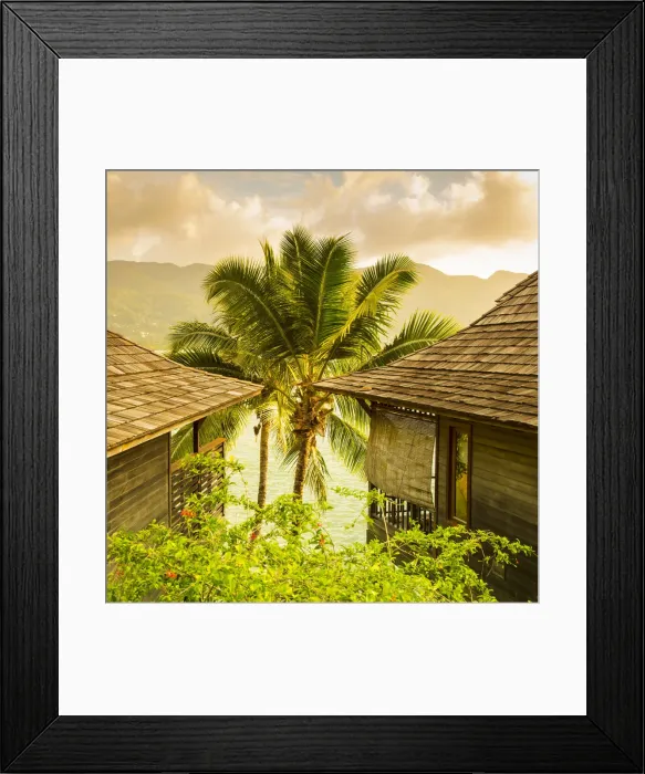 Framed Print : Hilton Northolme Resort, Mahe, Seychelles Framed Print : Hilton Northolme Resort, Mahe, Seychelles