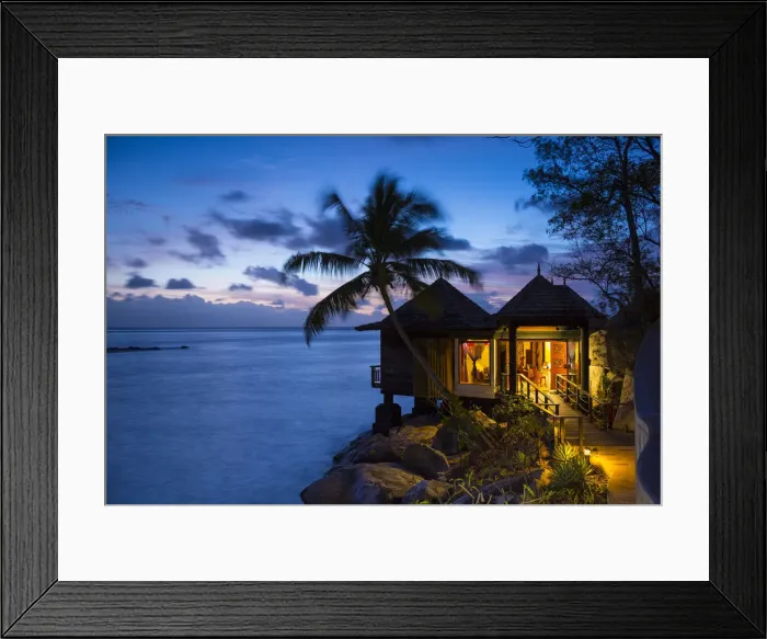 Framed Print : The spa at Hilton Northolme Resort, Mahe, Seychelles Framed Print : The spa at Hilton Northolme Resort, Mahe, Seychelles
