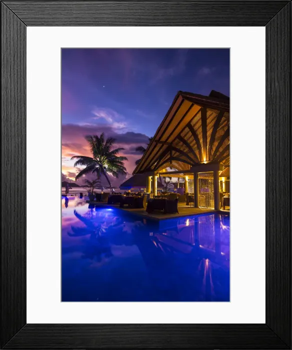 Framed Print : Le Domaine de l Orangeraie hotel, La Digue, Seychelles Framed Print : Le Domaine de l Orangeraie hotel, La Digue, Seychelles