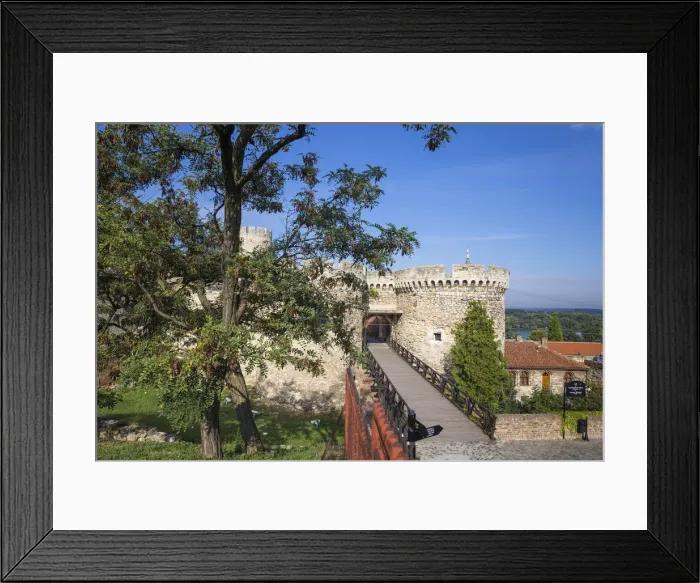 Framed Print : Serbia, Belgrade, Kalemegdan Park, Belgrade Fortress, Zinden gate and towers Framed Print : Serbia, Belgrade, Kalemegdan Park, Belgrade Fortress, Zinden gate and towers
