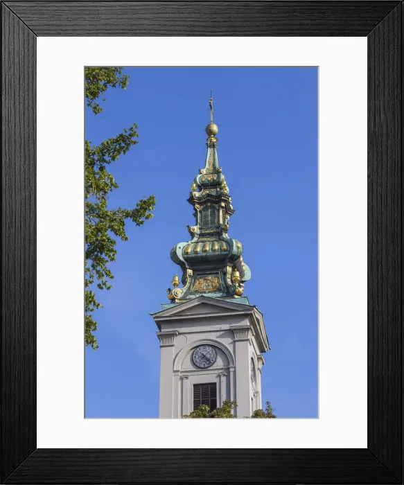 Framed Print : Serbia, Belgrade, St. Michaels Cathedral Framed Print : Serbia, Belgrade, St. Michaels Cathedral