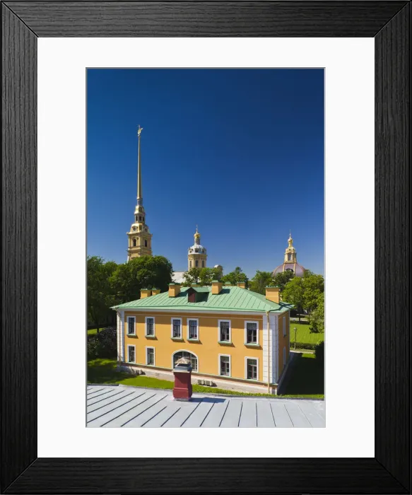 Framed Print : Russia, St. Petersburg, Petrograd, Peter and Paul Fortress, Saints Peter and Paul