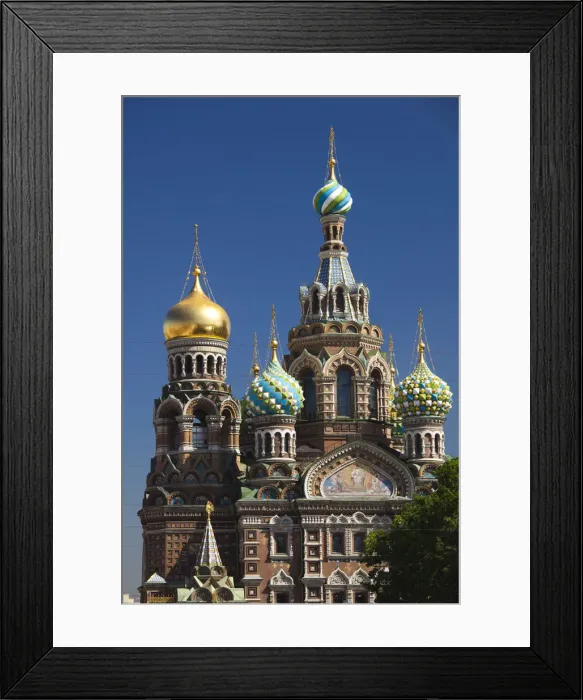 Framed Print : Russia, St. Petersburg, Center, Church of the Saviour of Spilled Blood on Griboedov Canal Framed Print : Russia, St. Petersburg, Center, Church of the Saviour of Spilled Blood on Griboedov Canal
