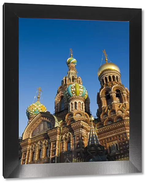 Russia, St. Petersburg, Center, Church of the Saviour of Spilled Blood on Griboedov Canal