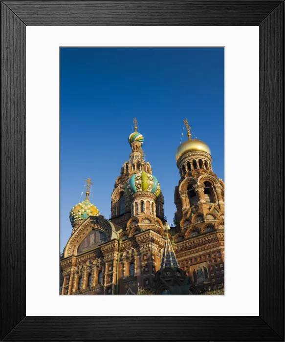 Framed Print : Russia, St. Petersburg, Center, Church of the Saviour of Spilled Blood on Griboedov Canal Framed Print : Russia, St. Petersburg, Center, Church of the Saviour of Spilled Blood on Griboedov Canal