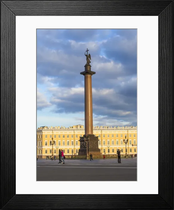Framed Print : Russia, Saint Petersburg, Alexander Column