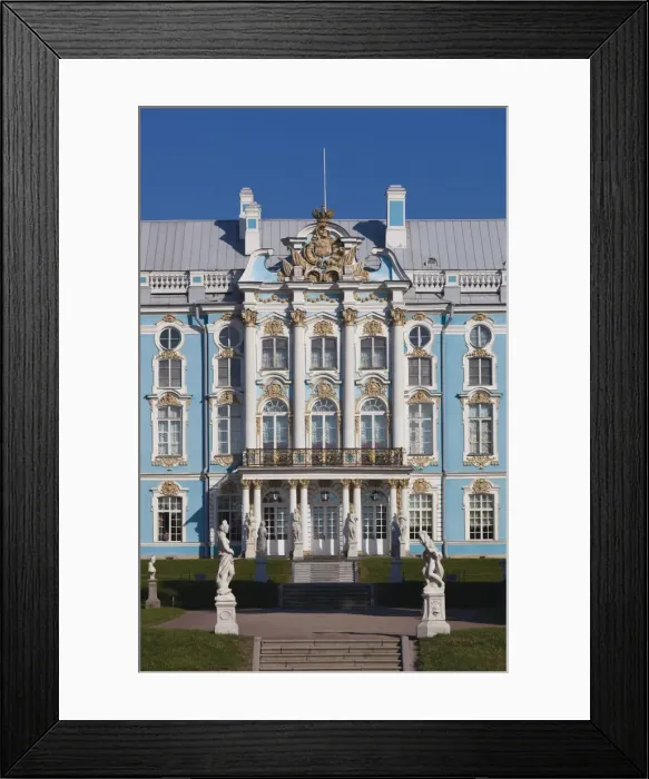Framed Print : Russia, St. Petersburg, Pushkin-Tsarskoye Selo, Catherine Palace Framed Print : Russia, St. Petersburg, Pushkin-Tsarskoye Selo, Catherine Palace